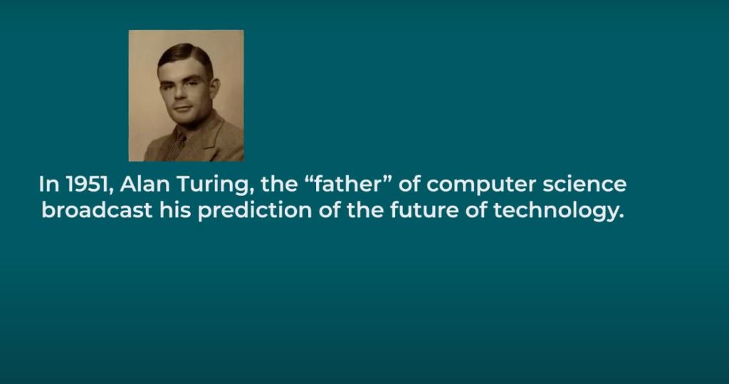 Corporate brand film with Alan Turing