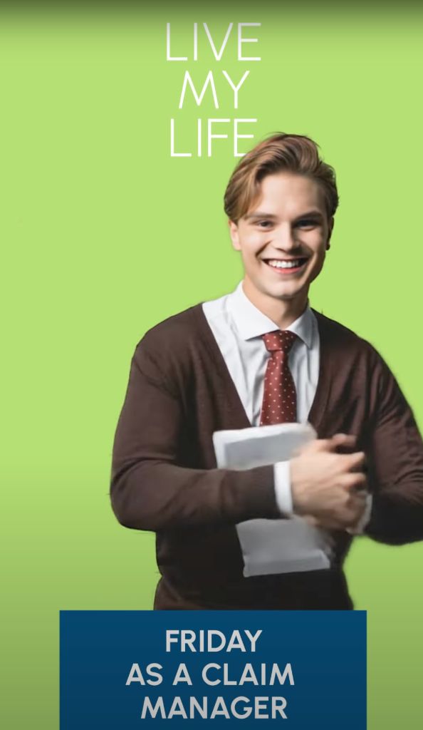 Friday as claim manager